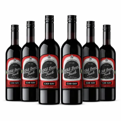 Вино Набор из 6-ти бутылок d'Arenberg Old Bean Truck Cabernet Sauvignon, 0,75 л — Австралия