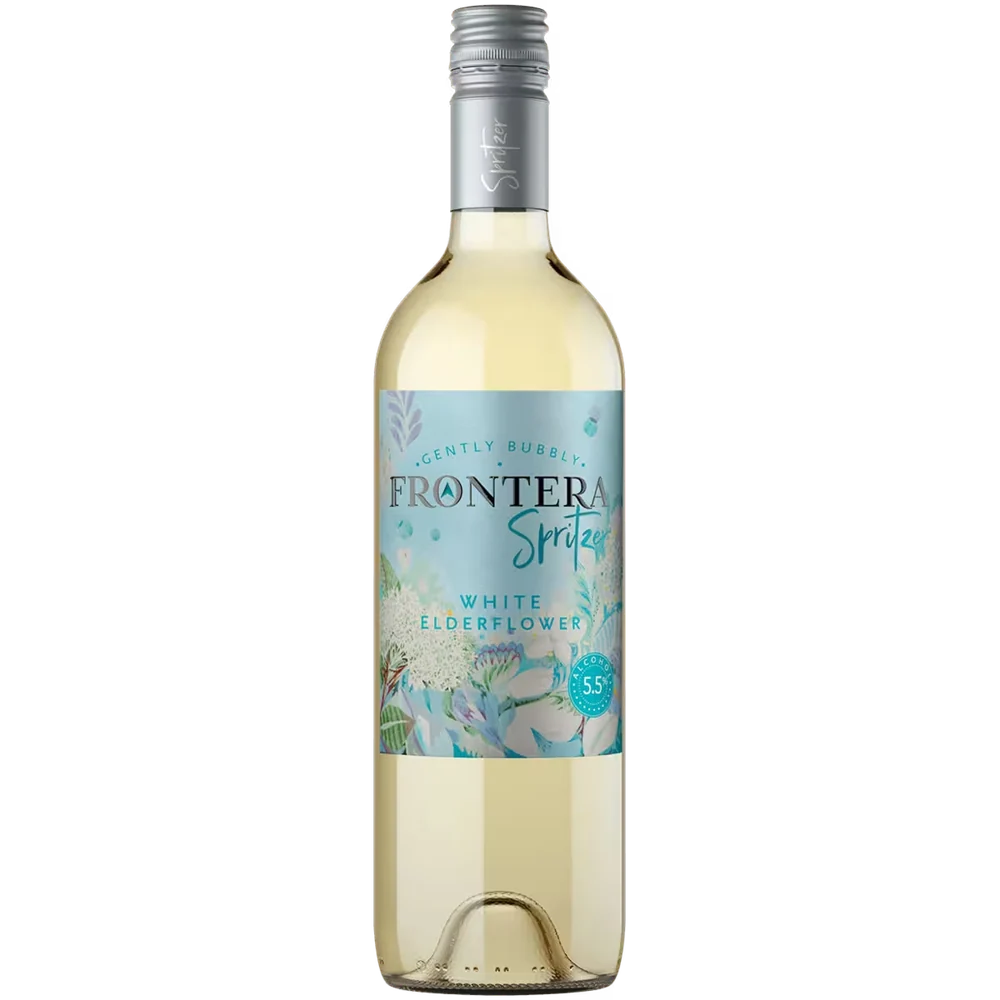 Вино Напиток винный Frontera Spritzer White Elderflower белый полусладкий, 0,75 л — Чили