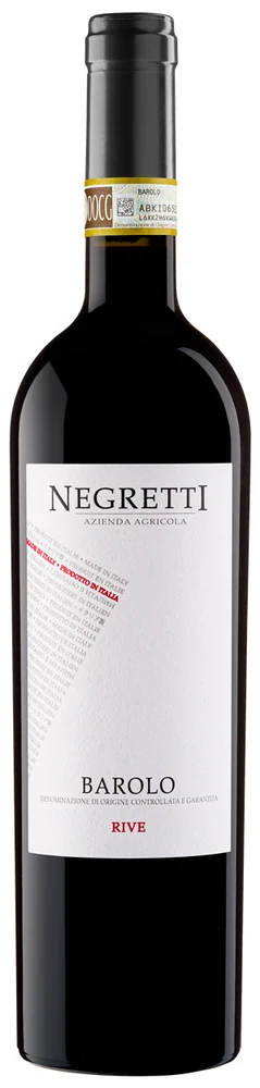 Вино Negretti Barolo Rive 14,5%, 0,75 л — Италия