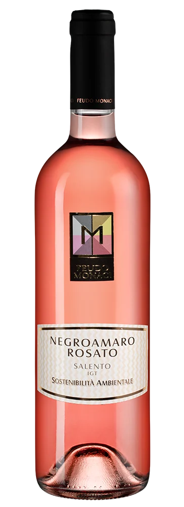 Вино Negroamaro Rosato Feudo Monaci, Castello Monaci, 0,75 л — Италия