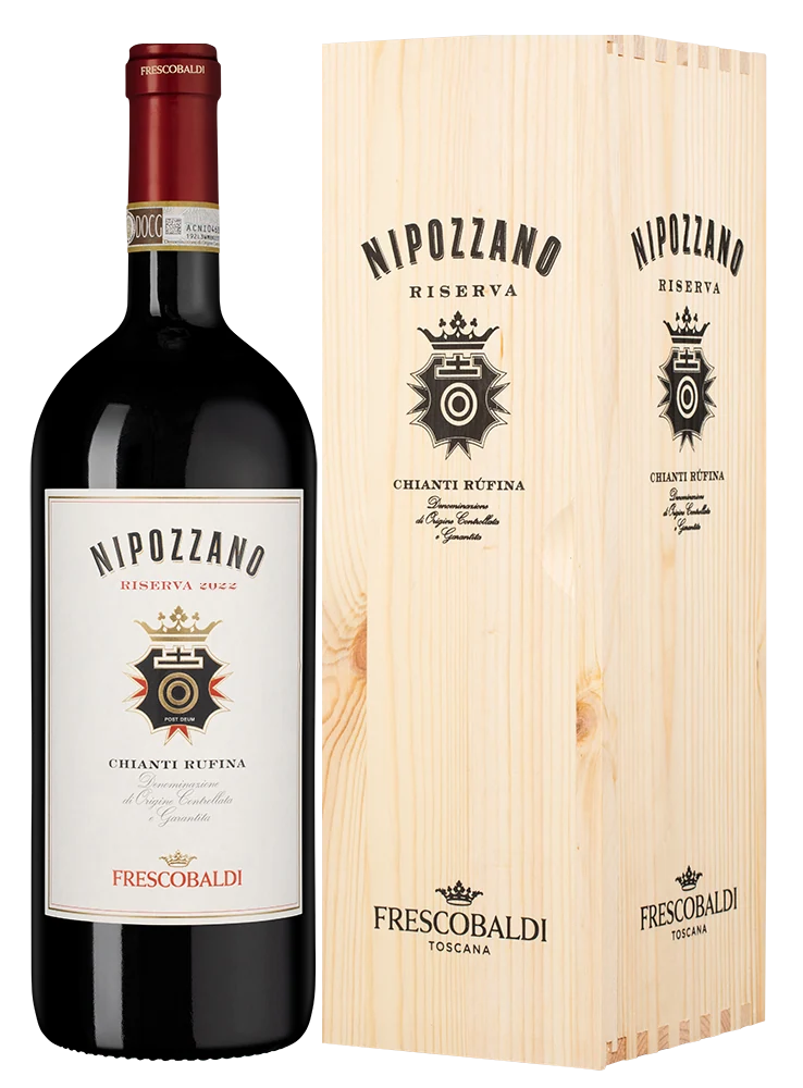 Вино Nipozzano Chianti Rufina Riserva, Frescobaldi, 1,5 л — Италия