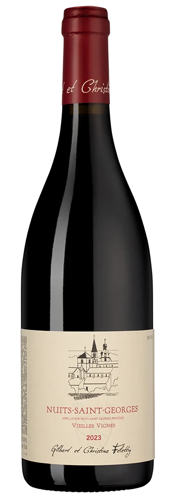 Вино Nuits-Saint-Georges Vieilles Vignes, Gilbert et Christine Felettig, 0,75 л — Франция
