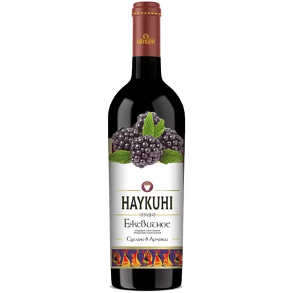 Вино Плодовая алкогольная продукция Haykuhi Ежевичное красное полусладкое, 0,75 л — Армения
