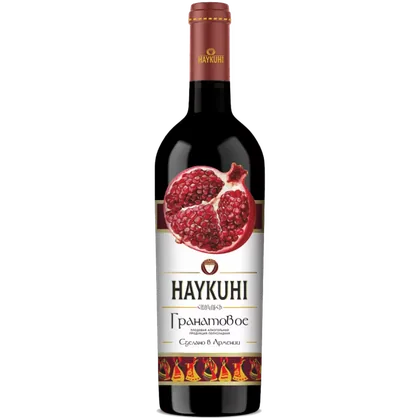 Вино Плодовая алкогольная продукция Haykuhi Гранатовое красное полусладкое, 0,75 л — Армения
