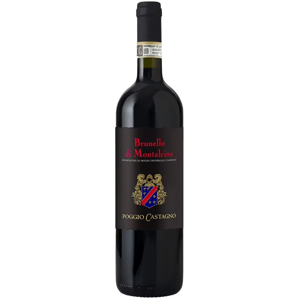Вино Poggio Castagno Brunello красное сухое, 0,75 л — Италия