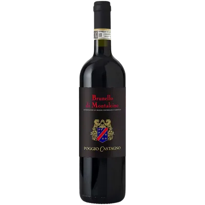 Вино Poggio Castagno Brunello красное сухое, 0,75 л — Италия