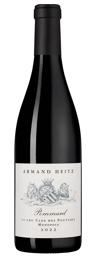 Вино Pommard Premier Cru Clos des Poutures, Armand Heitz, 0,75 л — Франция