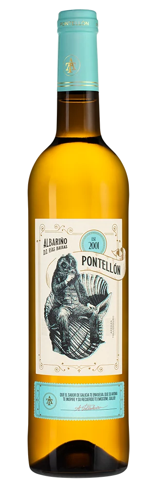Вино Pontellon Albarino, Bodegas Horacio Gomez Araujo, 0,75 л — Испания