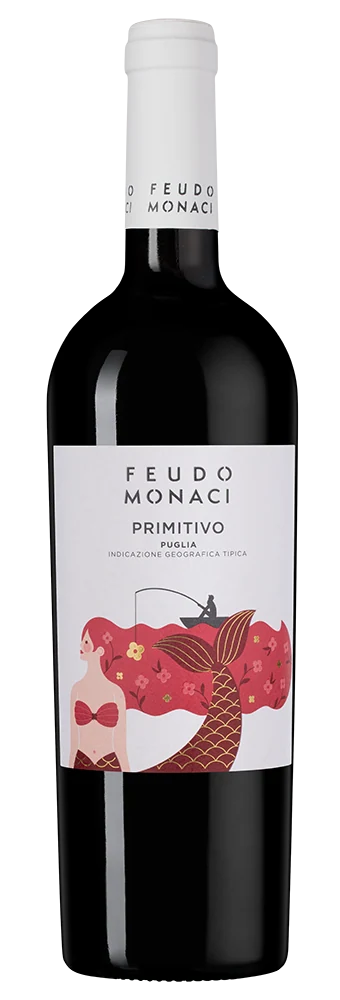 Вино Primitivo Feudo Monaci, Castello Monaci, 0,75 л — Италия