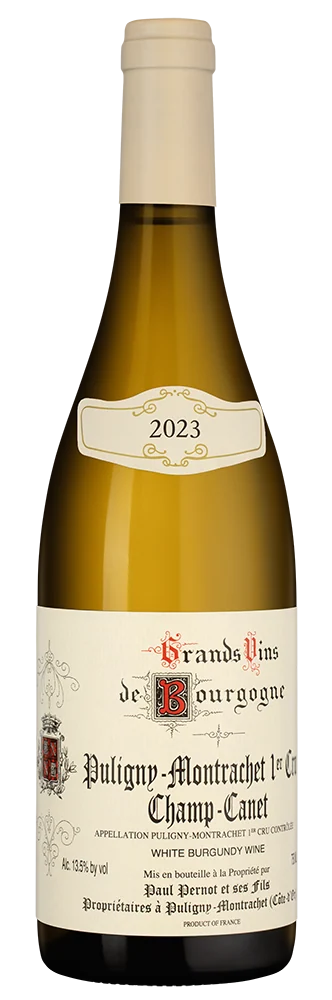 Вино Puligny-Montrachet Premier Cru Champ Canet - Clos de la Jaquelotte, Domaine Paul Pernot & Fils, 0,75 л — Франция
