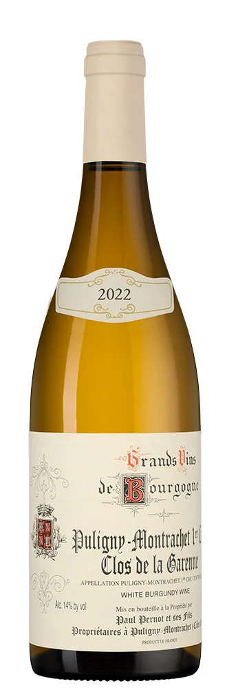 Вино Puligny-Montrachet Premier Cru Clos de la Garenne, Domaine Paul Pernot & Fils, 0,75 л — Франция