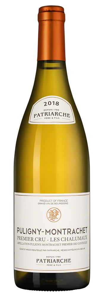 Вино Puligny-Montrachet Premier Cru Les Chalumaux, Patriarche, 0,75 л — Франция