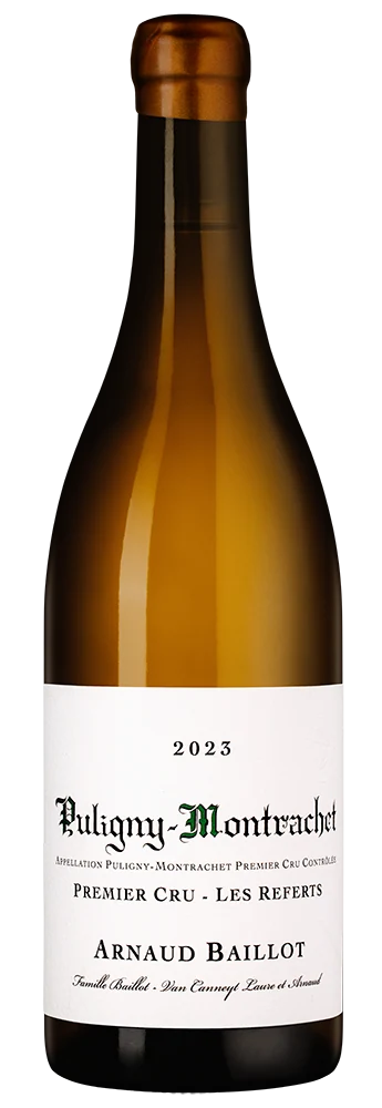 Вино Puligny-Montrachet Premier Cru Les Referts, Arnaud Baillot, 0,75 л — Франция
