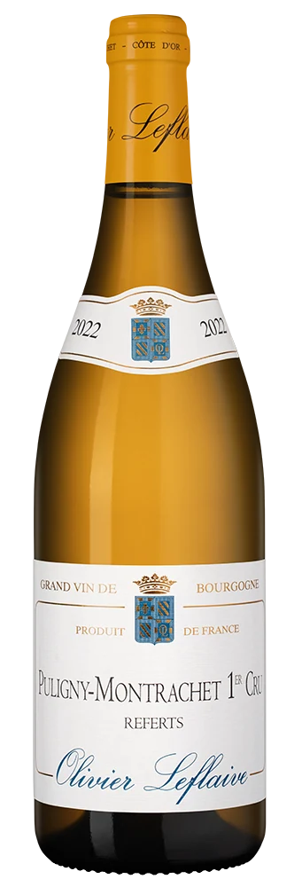 Вино Puligny-Montrachet Premier Cru Referts, Olivier Leflaive Freres, 0,75 л — Франция