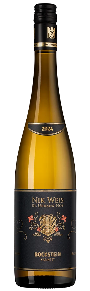 Вино Riesling Bockstein Kabinett, Nik Weis St. Urbans-Hof, 0,75 л — Германия