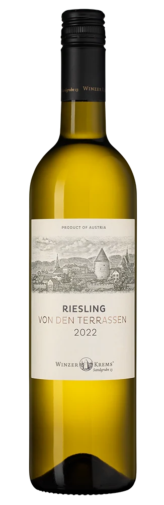 Вино Riesling Von den Terrassen, Winzer Krems, 0,75 л — Австрия