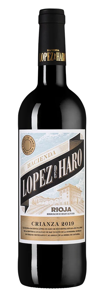 Вино Rioja Crianza, Hacienda Lopez de Haro, 0,75 л — Испания