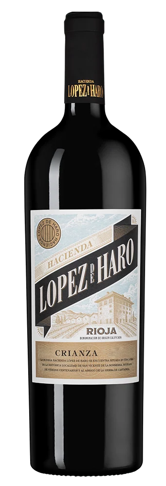 Вино Rioja Crianza, Hacienda Lopez de Haro, 1,5 л — Испания