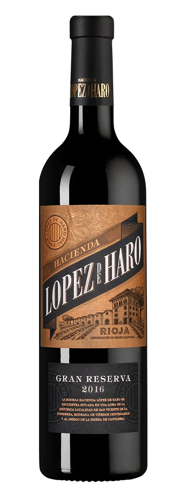 Вино Rioja Gran Reserva, Hacienda Lopez de Haro, 0,75 л — Испания