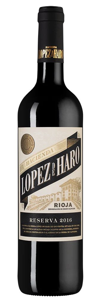 Вино Rioja Reserva, Hacienda Lopez de Haro, 0,75 л — Испания