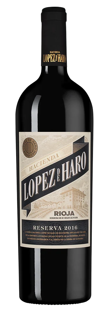 Вино Rioja Reserva, Hacienda Lopez de Haro, 1,5 л — Испания