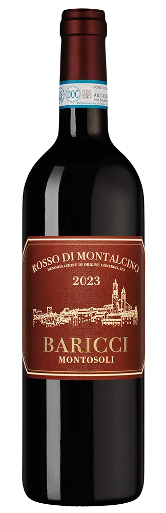 Вино Rosso di Montalcino, Baricci Colombaio Montosoli, 0,75 л — Италия
