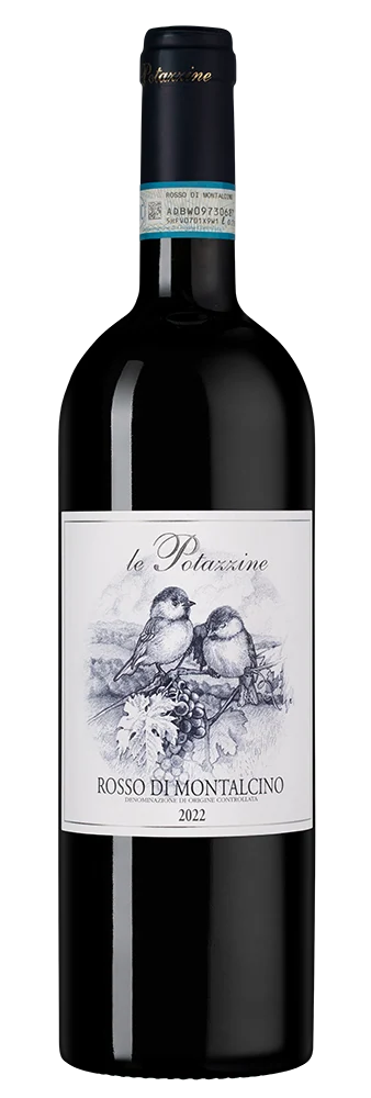 Вино Rosso di Montalcino, Le Potazzine, 0,75 л — Италия