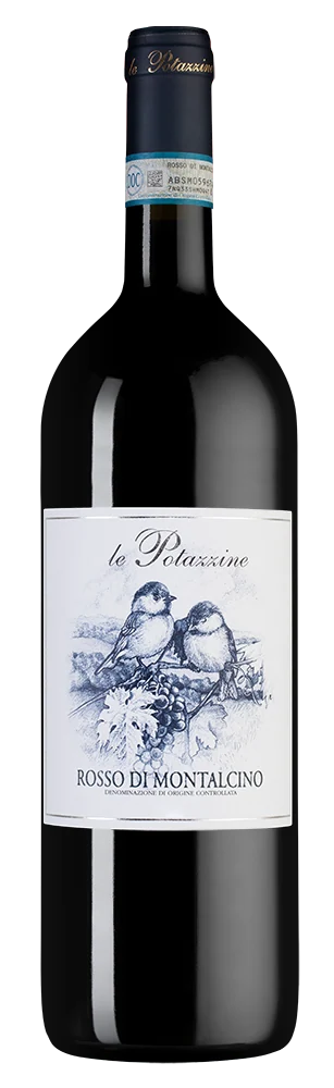 Вино Rosso di Montalcino, Le Potazzine, 1,5 л — Италия