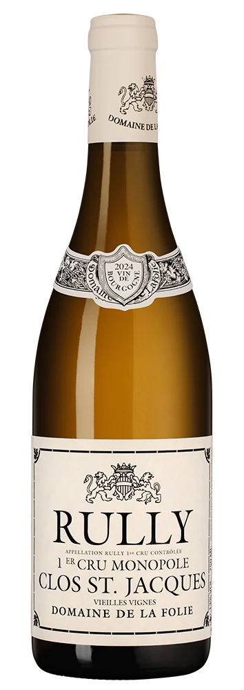 Вино Rully Premier Cru Clos Saint Jacques Monopole, Domaine de la Folie, 0,75 л — Франция