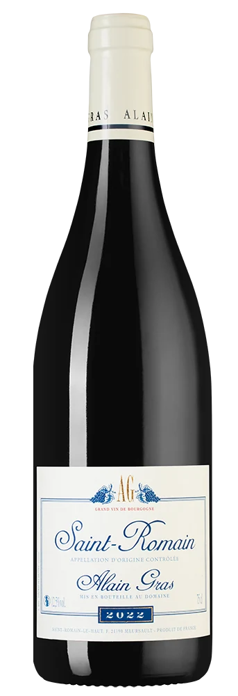 Вино Saint-Romain Rouge, Domaine Alain Gras, 0,75 л — Франция