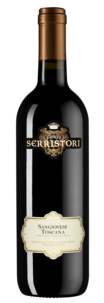Вино Sangiovese di Toscana, Conti Serristori, 0,75 л — Италия
