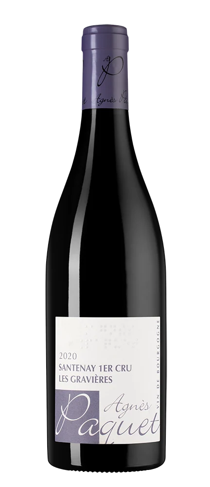Вино Santenay Premier Cru Les Gravieres, Domaine Agnes Paquet, 0,75 л — Франция