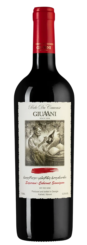Вино Saperavi Cabernet Sauvignon, Giuaani, 0,75 л — Грузия