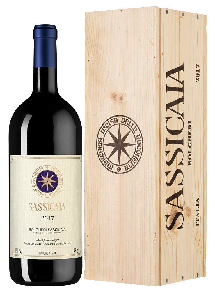 Вино Sassicaia, Tenuta San Guido, 1,5 л — Италия