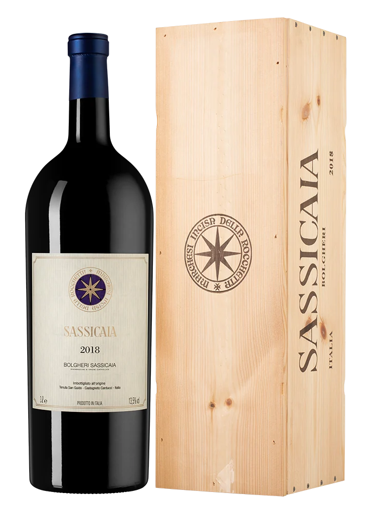 Вино Sassicaia, Tenuta San Guido, 3 л — Италия