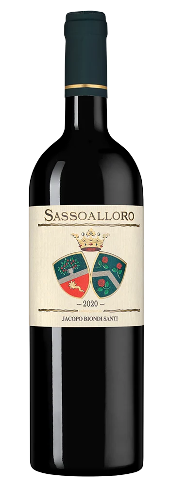 Вино Sassoalloro, Castello di Montepo di Jacopo Biondi Santi, 0,75 л — Италия