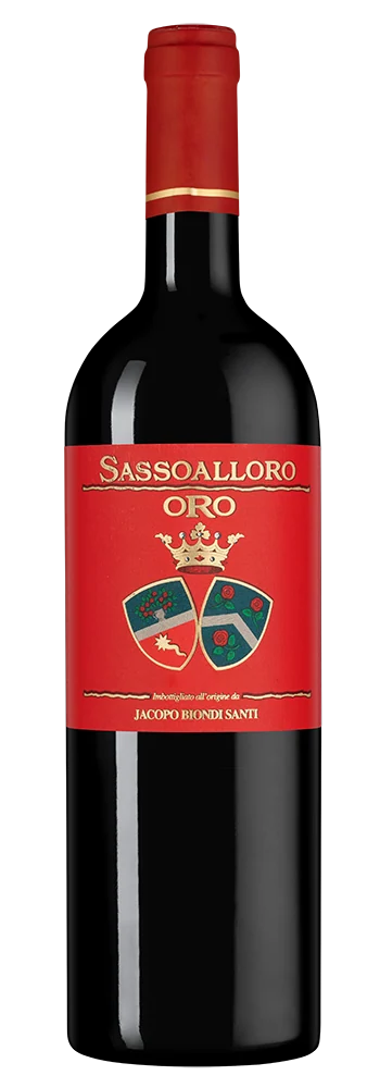 Вино Sassoalloro Oro, Castello di Montepo di Jacopo Biondi Santi, 0,75 л — Италия