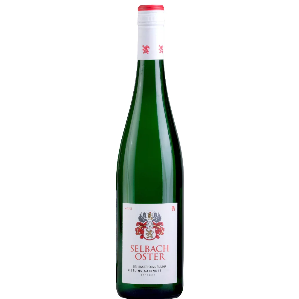 Вино Selbach-Oster Riesling Kabinett Trocken Zeltinger Sonnenuhr, 0,75 л — Германия