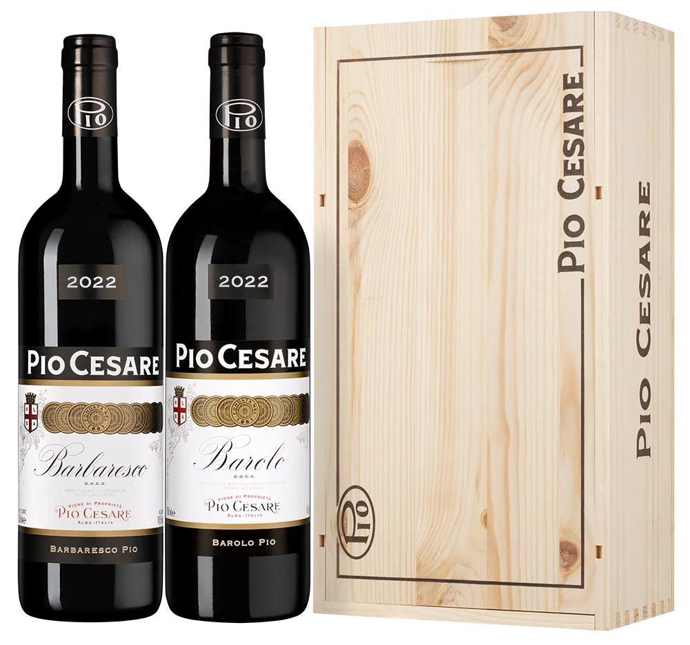 Вино Set: Pio Cesare Barolo & Barbaresco, 0,75 л — Италия