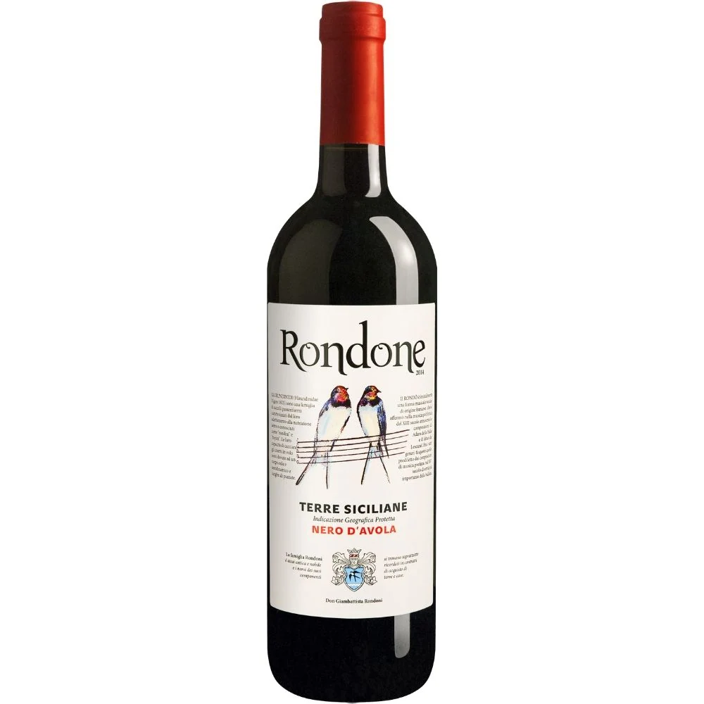 Вино Settesoli Rondone Nero d’Avola Sicilia DOC, 0,75 л — Италия