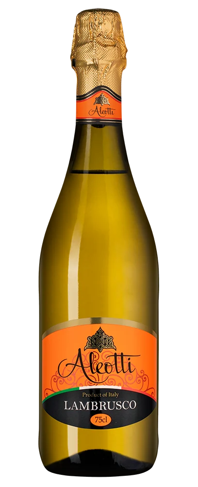 Шипучее вино Aleotti Lambrusco dell'Emilia Bianco, 0,75 л — Италия