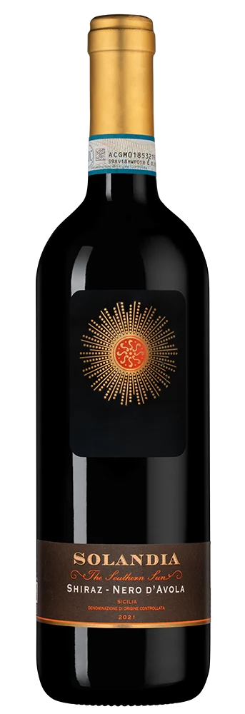 Вино Solandia Shiraz-Nero d'Avola, GIV, 0,75 л — Италия