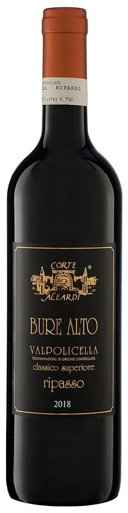 Вино Сorte Aleardi Valpolicella Ripasso Classico Superiore Bure Alto 14,5%, 0,75 л — Италия