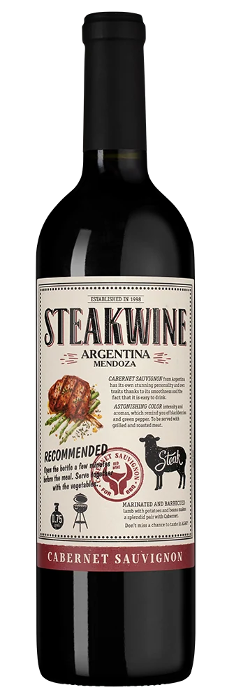 Вино Steakwine Cabernet Sauvignon, Penaflor, 0,75 л — Аргентина