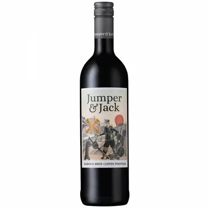 Вино Stellenrust Jumper & Jack Baboon Brew Coffee Pinotage, 0,75 л — ЮАР