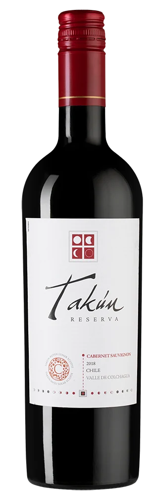 Вино Takun Cabernet Sauvignon Reserva, Caliterra, 0,75 л — Чили