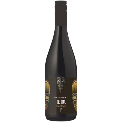 Вино Te Toa Pinotage красное сухое, 0,75 л — ЮАР