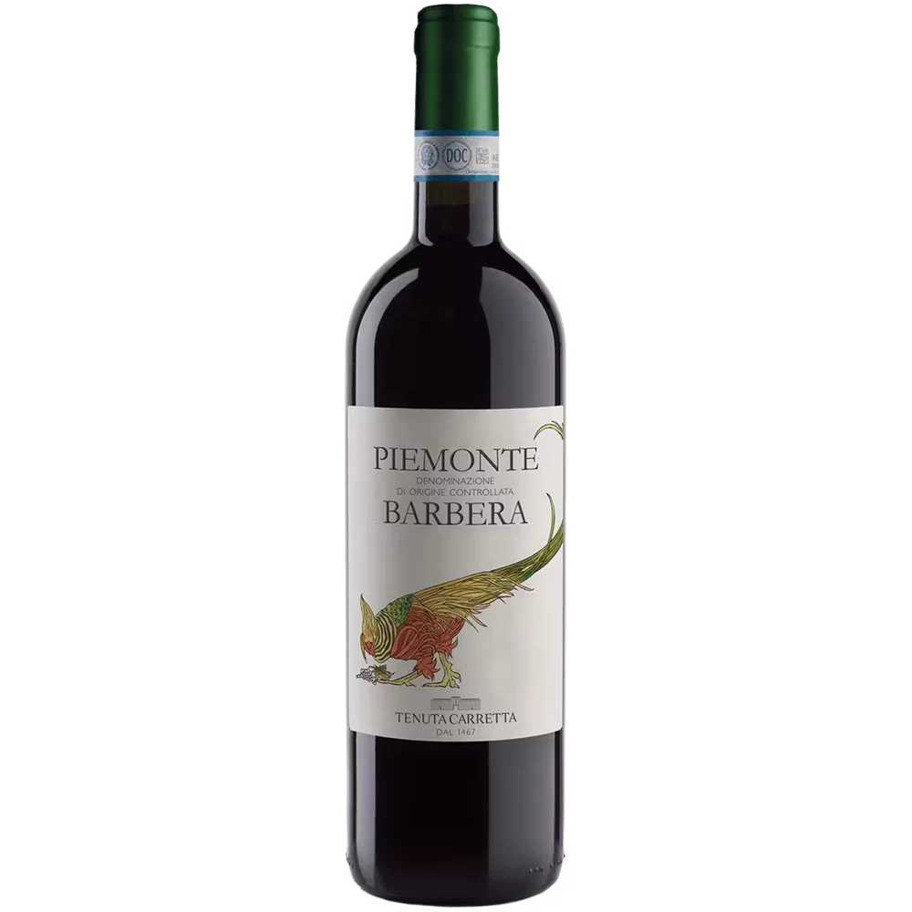 Вино Tenuta Carretta Barbera красное сухое, 0,75 л — Италия