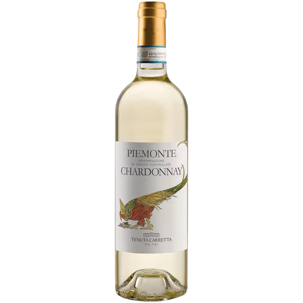 Вино Tenuta Carretta Chardonnay белое сухое, 0,75 л — Италия
