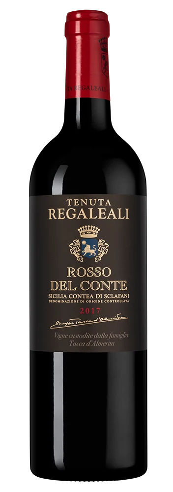 Вино Tenuta Regaleali Rosso del Conte, Tasca d'Almerita, 0,75 л — Италия
